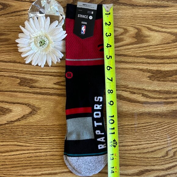 Stance Toronto Raptors NBA Socks Official Team Gear Medium 6-8.5 - Picture 4 of 4
